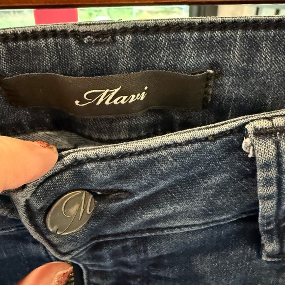 Mavi Indigo Denim Jeans Kendra high rise strait leg 30/30 - Picture 2 of 5